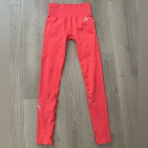 Oner Active Red High-Waisted Leggings